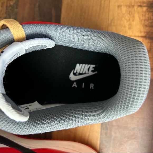 Nike By You Air Force 1 Low Chicago Color CT7875-994 Size 9 black red white - Picture 9 of 10